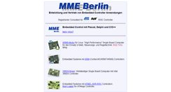 Desktop Screenshot of mme-berlin.de